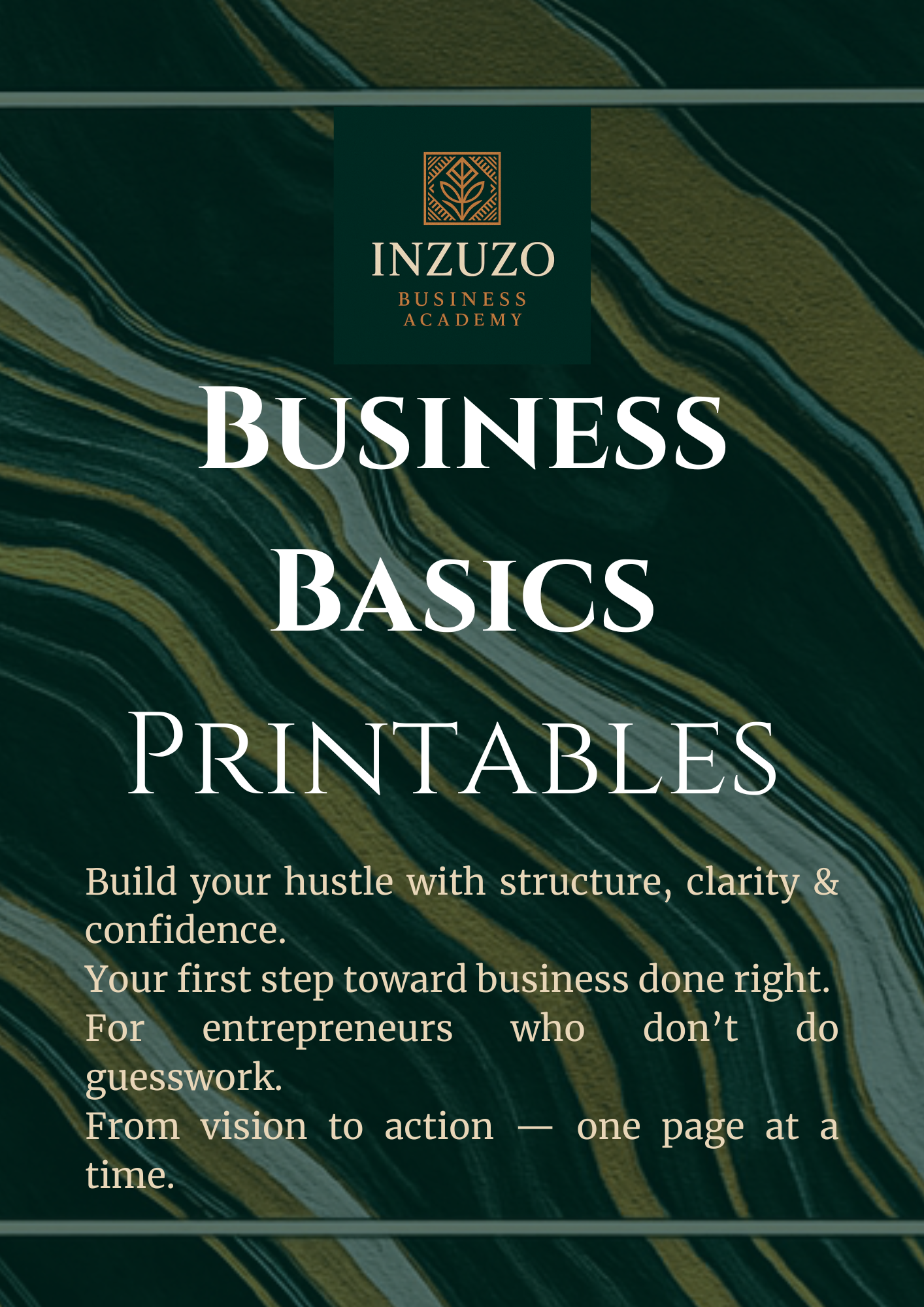 Business Basics Printable Bundle (5 Pages) – Build Your Hustle Right