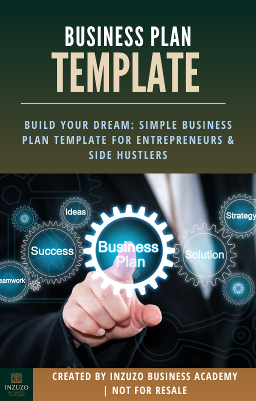 Build Your Dream: Business Plan Template for Entrepreneurs & Side Hustlers